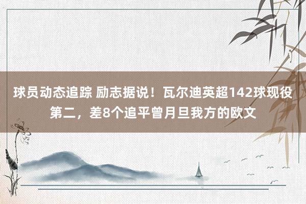 球员动态追踪 励志据说！瓦尔迪英超142球现役第二，差8个追平曾月旦我方的欧文