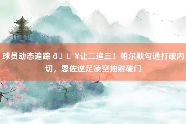 球员动态追踪 💥让二追三！帕尔默勾通打破内切，恩佐逆足凌空抽射破门